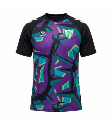MALAGA CF OFFICIAL PREMATCH ABSTRACT T-SHIRT 2026/7