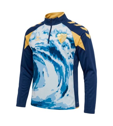 OFFICIAL MÁLAGA CF PREMATCH ZIP-UP HOODIE 2026/27 – KIDS