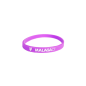 PACK 2 PULSERAS PEQUEÑAS MORADA/NEGRA