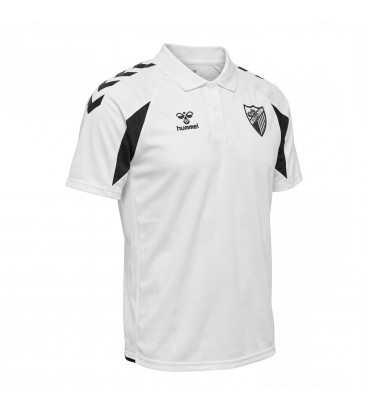MÁLAGA CF CORE WHITE POLO SHIRT 2026/27
