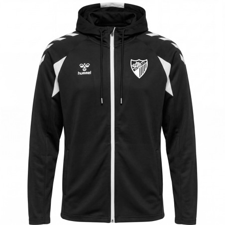 MALAGA CF CORE BLACK TRACK JACKET 2026/27 - JUNIOR-