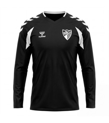 CAMISETA CORE NEGRA MANGA LARGA MALAGA CF 2026/27
