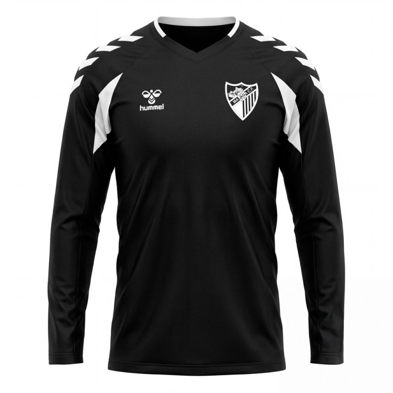 MÁLAGA CF 2026/27 CORE BLACK LONG-SLEEVE SHIRT