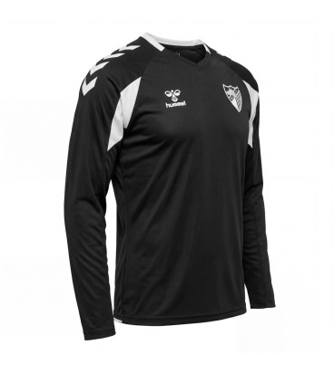 CAMISETA CORE NEGRA MANGA LARGA MALAGA CF 2026/27