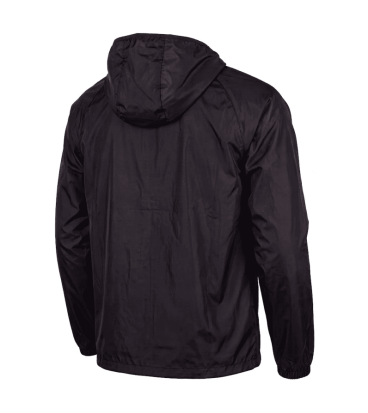CHAQUETA CORTAVIENTOS ESSENTIAL NEGRO MALAGA CF 2026/27 - INFANTIL -