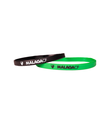 PACK 2 PULSERAS PEQUEÑAS VERDE/NEGRA