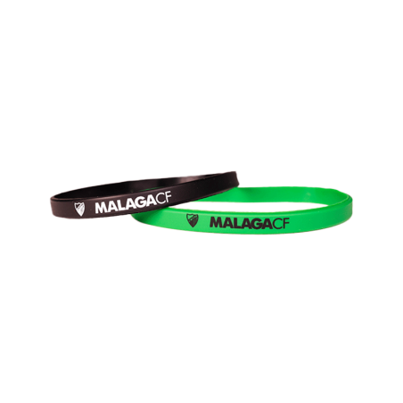 PACK 2 PULSERAS PEQUEÑAS VERDE/NEGRA