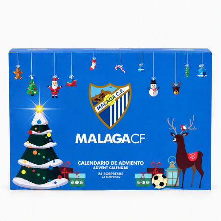 CALENDARIO ADVIENTO SORPRESA MALAGA CF