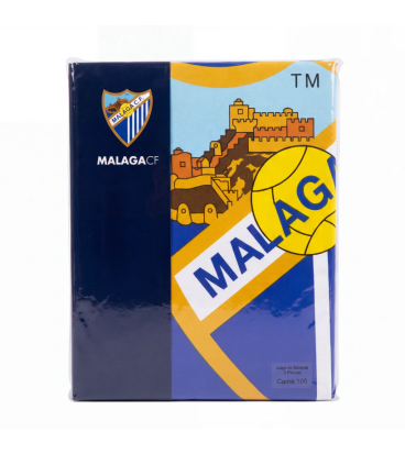 JUEGO DE SABANAS ALGODÓN CAMA 105 MALAGA CF