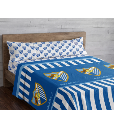 JUEGO DE SABANAS ALGODÓN CAMA 105 MALAGA CF