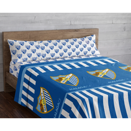 JUEGO DE SABANAS ALGODÓN CAMA 105 MALAGA CF