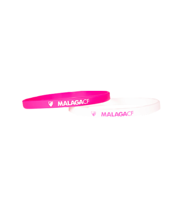 PACK 2 PULSERAS PEQUEÑAS ROSA/BLANCA