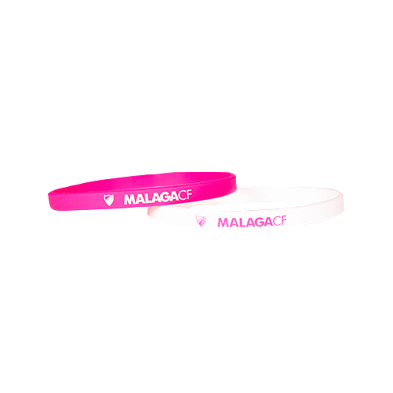 PACK 2 PULSERAS PEQUEÑAS ROSA/BLANCA