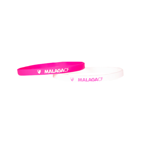 PACK 2 PULSERAS PEQUEÑAS ROSA/BLANCA