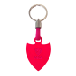 LLAVERO ESCUDO ROSA MALAGA CF