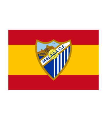 BANDERA ESPAÑA - MALAGA CF