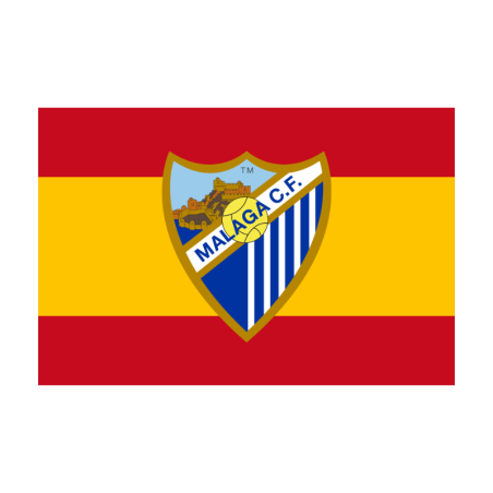 BANDERA ESPAÑA - MALAGA CF