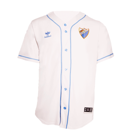 WHITE BASEBALL SHIRT