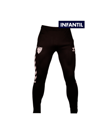 PANTALON ENTRENO PLAY NEGRO 2024/25  -INFANTIL-