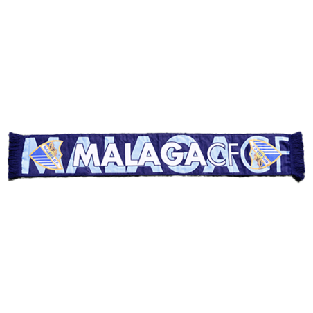 BUFANDA TEXTO MALAGA DOBLE