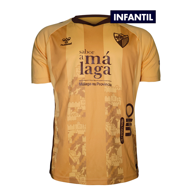 CAMISETA OFICIAL 3º EQUIPACION MALAGA CF 2024/25 -INFANTIL- CAMISETA OFICIAL 3º EQUIPACION MALAGA CF 2024/25 -INFANTIL-