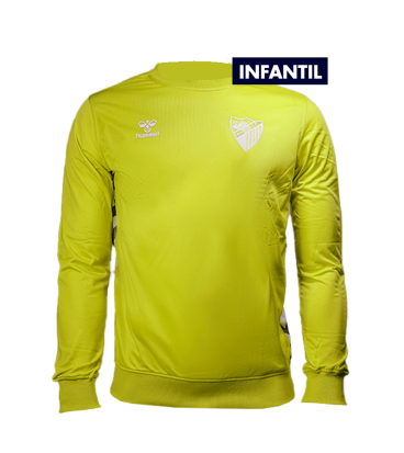 SUDADERA PLAY LIMA MALAGA CF 2024/25 -INFANTIL-