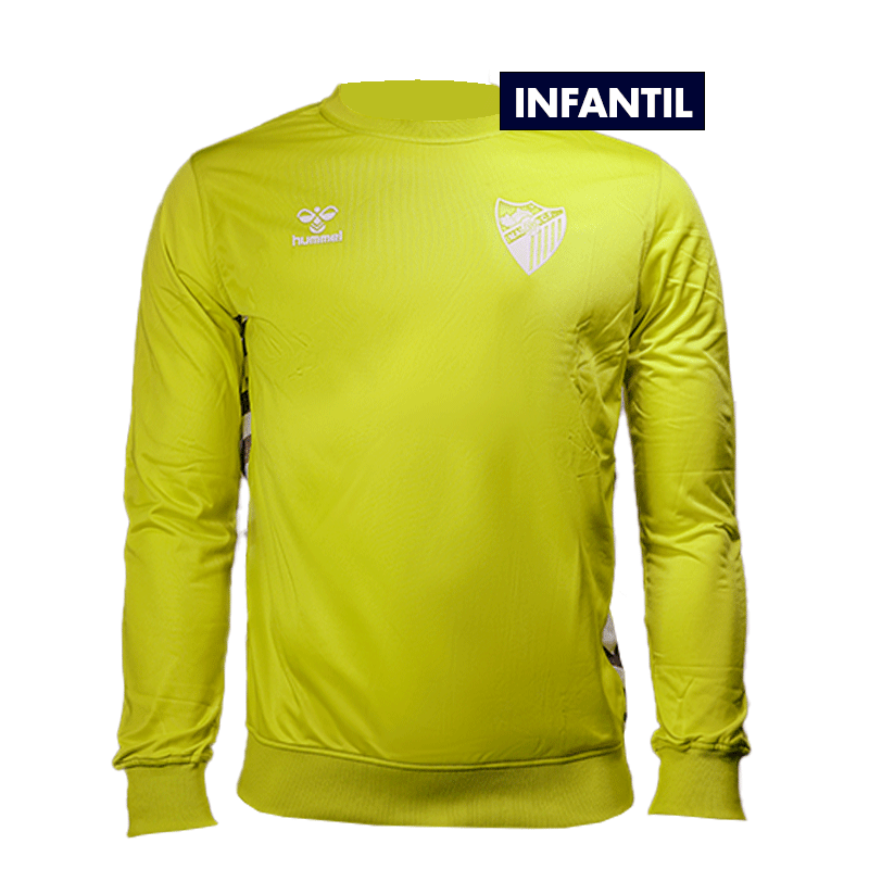 SUDADERA PLAY LIMA MALAGA CF 2024/25 -INFANTIL-